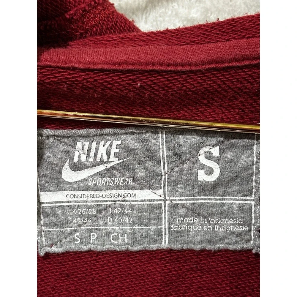 Nike USC Trojans Men's‎ Small Full Zip Hoodie Sweatshirt Dark Red Sportswear